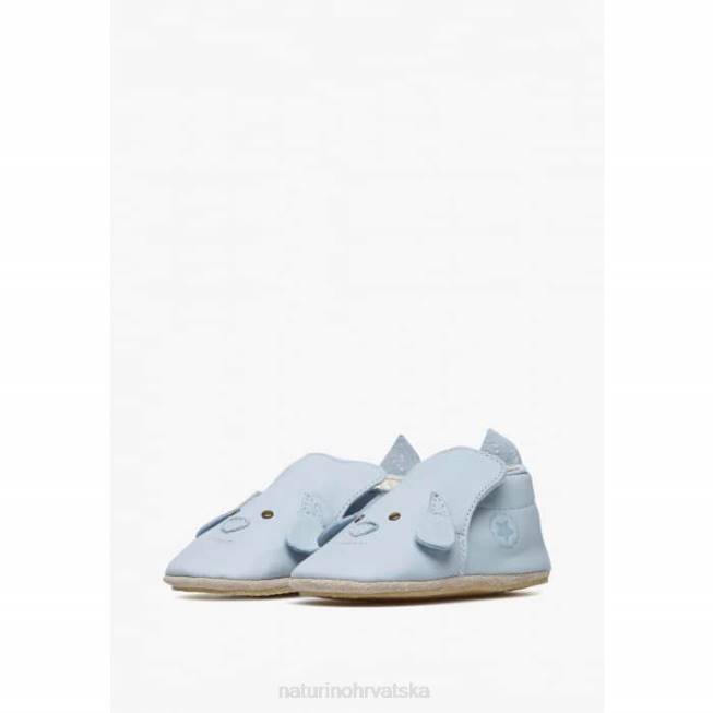 dlin Naturino dijete ZF0X8 cipelice za krevetić s naljepnicom za pse svijetlo plava