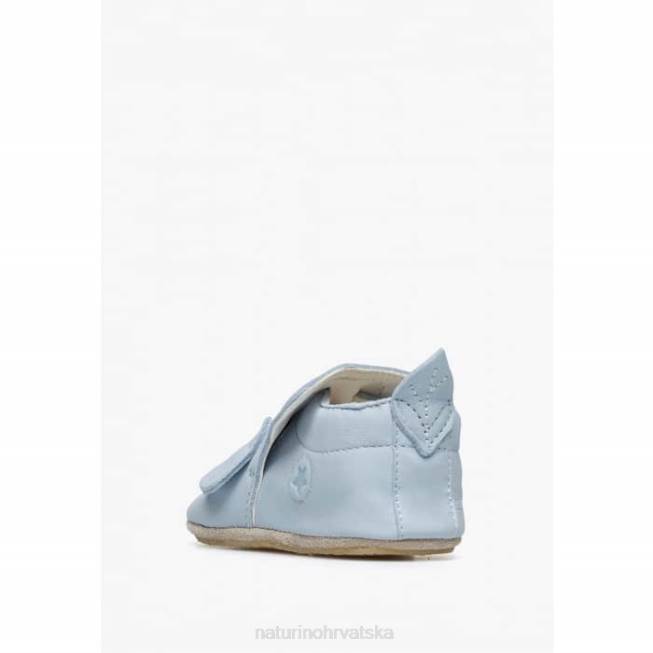 dlin Naturino dijete ZF0X8 cipelice za krevetić s naljepnicom za pse svijetlo plava