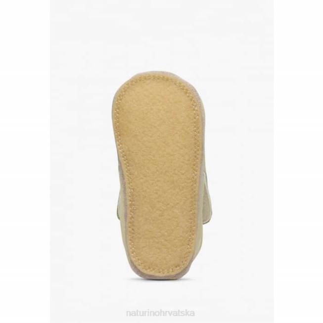 mojjy Naturino dijete ZF0X17 kožne cipele za krevetić žuta boja