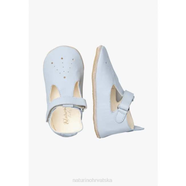 mup Naturino dijete ZF0X12 poluotvorene cipele za krevetić plavo nebo