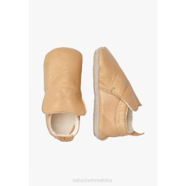 plumard Naturino dijete ZF0X2 cipele za krevetić od nappa kože bež