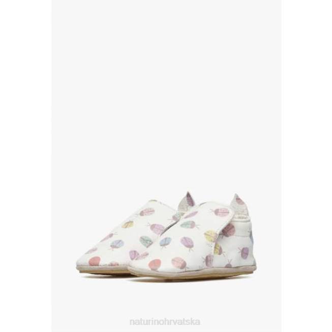 plumard Naturino dijete ZF0X6 cipele za krevetić s printom bubamara krema