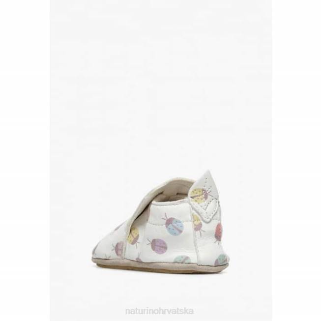 plumard Naturino dijete ZF0X6 cipele za krevetić s printom bubamara krema