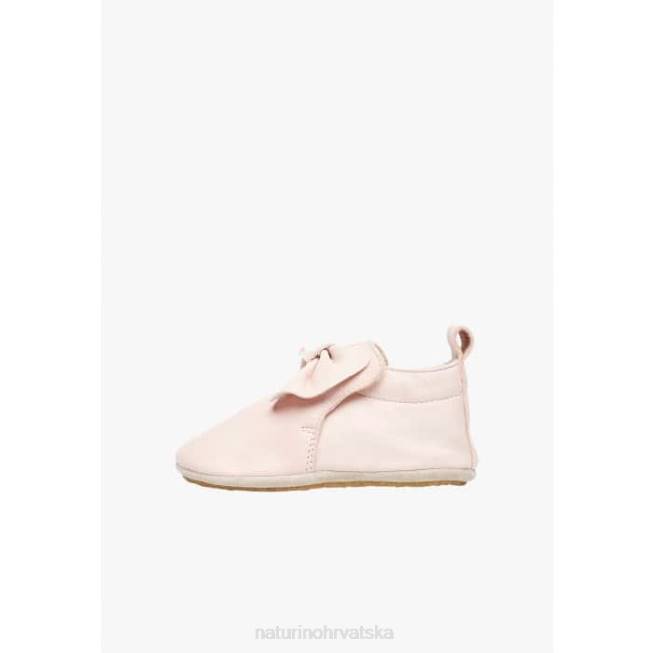 zaplet Naturino dijete ZF0X10 cipele za krevetić od nappa kože s mašnom ružičasta