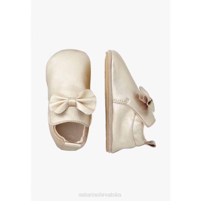 zaplet Naturino dijete ZF0X11 cipele za krevetić s mašnom platina