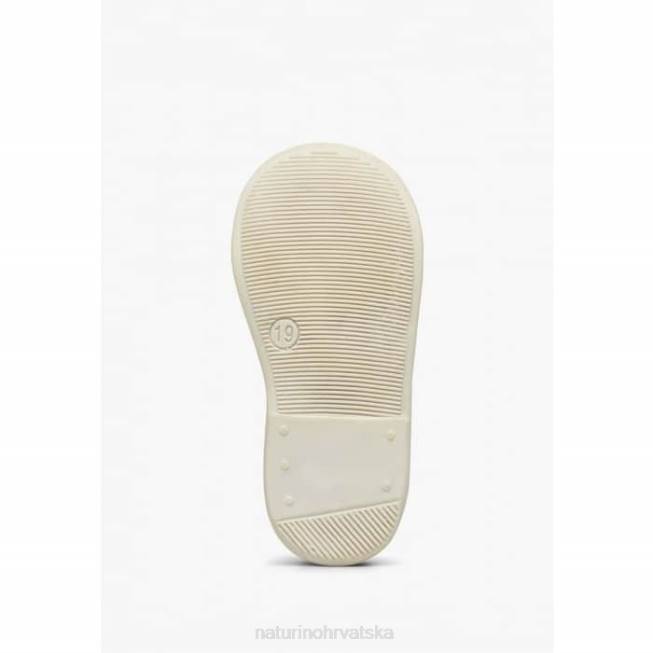 balet Naturino djeca ZF0X237 balerinke s lakiranim remenom ružičasta