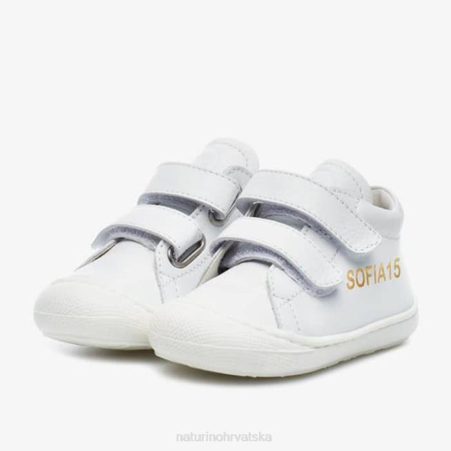blizanci beba vl Naturino djeca ZF0X600 cipele za prve korake bijela