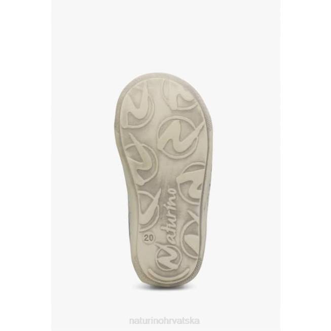 larve Naturino djeca ZF0X285 platnene cipele za prve korake plava