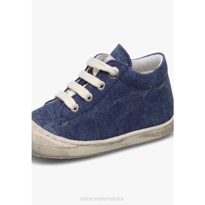 larve Naturino djeca ZF0X285 platnene cipele za prve korake plava