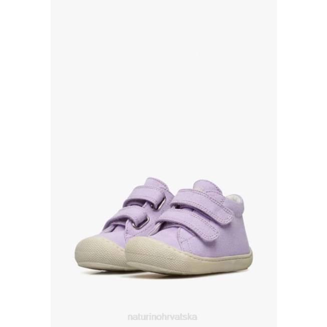 čahura vl Naturino djeca ZF0X106 platnene cipele za prve korake lila