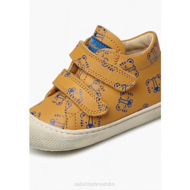 čahura vl Naturino djeca ZF0X108 kožne cipele za malu djecu s uzorkom tigra bundeva