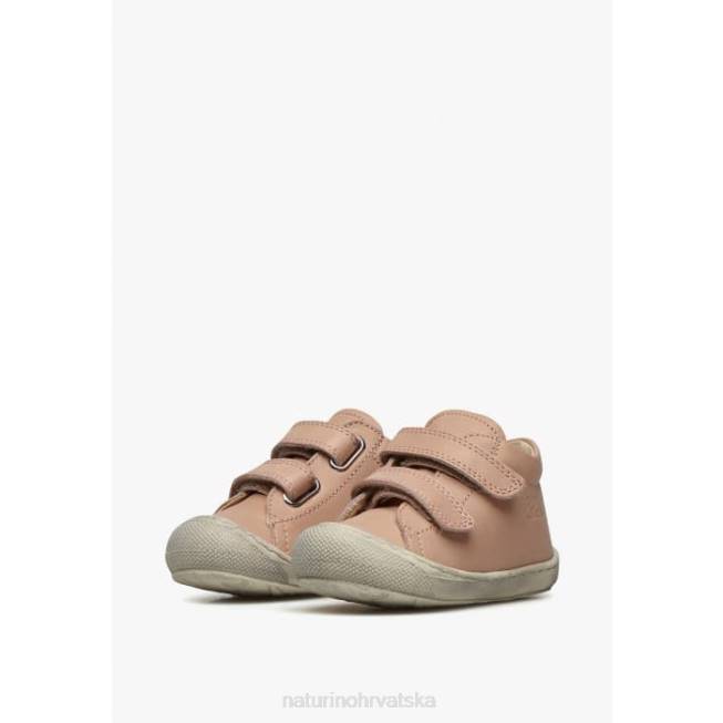 čahura vl Naturino djeca ZF0X117 cipele za prve korake od nappa kože starinska ružičasta