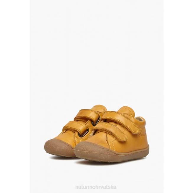 čahura vl Naturino djeca ZF0X120 cipele za prve korake od nappa kože bundeva