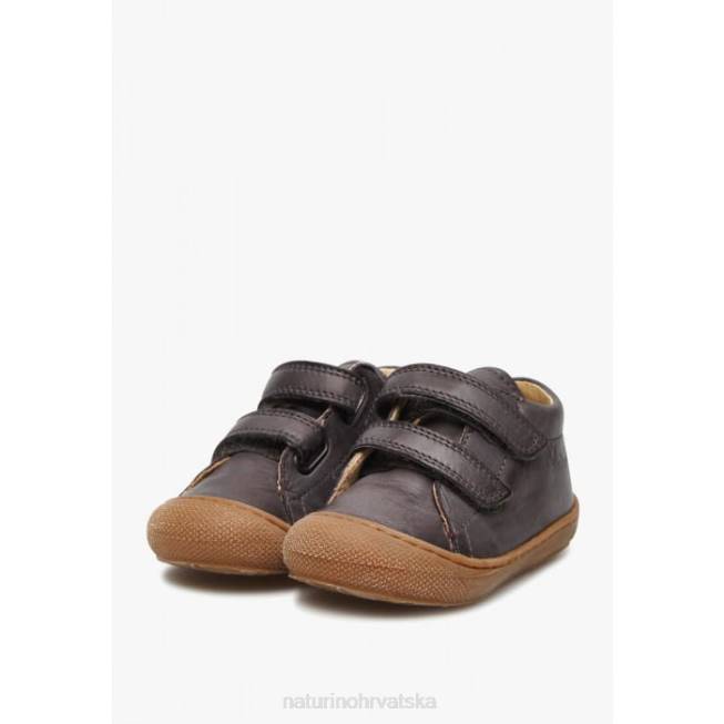 čahura vl Naturino djeca ZF0X135 cipele za prve korake od nappa kože siva