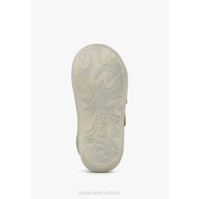 čahura vl Naturino djeca ZF0X51 kožne cipele za prve korake puderasto ružičasta