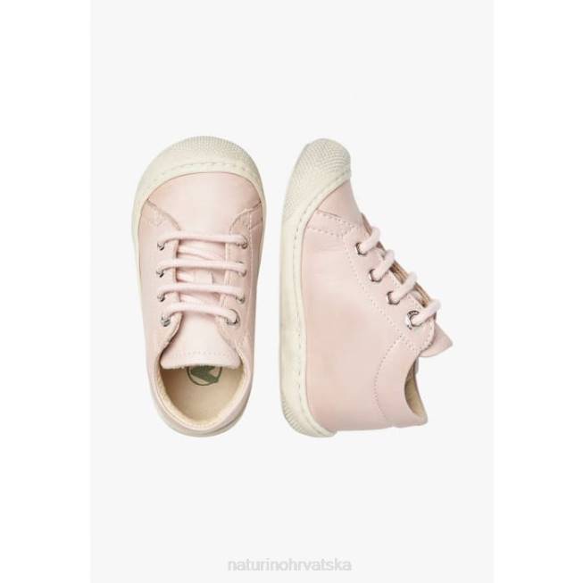 larve Naturino djeca ZF0X115 cipele za prve korake od nappa kože puderasto ružičasta