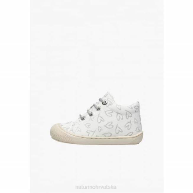 larve Naturino djeca ZF0X146 platnene cipele za prve korake bijela