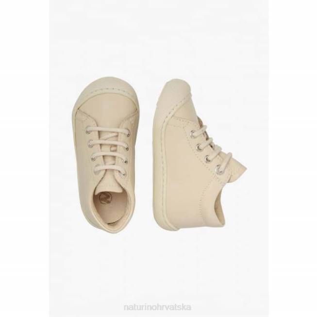 larve Naturino djeca ZF0X150 lakirane cipele za prve korake krema