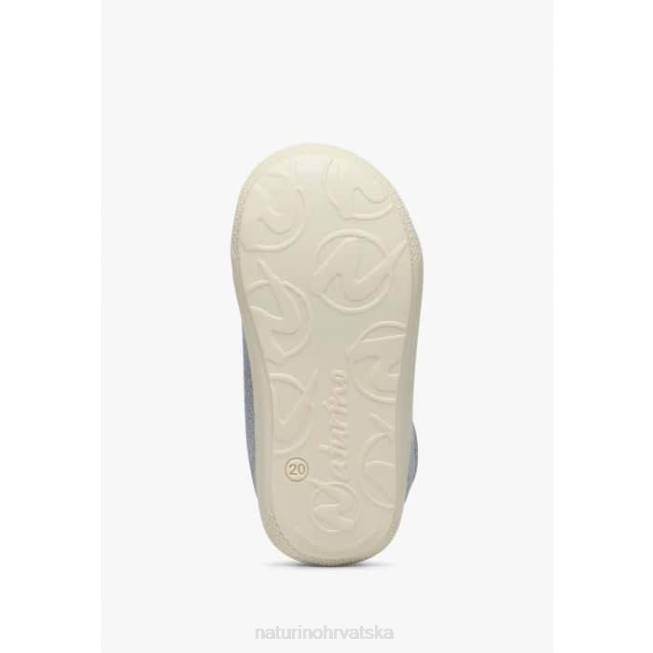 larve Naturino djeca ZF0X163 antilop cipele za prve korake svijetlo plava