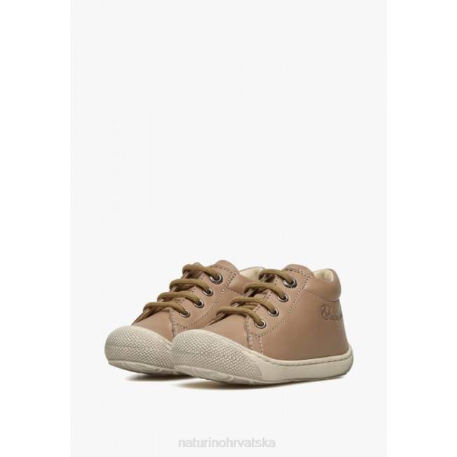 larve Naturino djeca ZF0X176 cipele za prve korake od nappa kože golubije siva