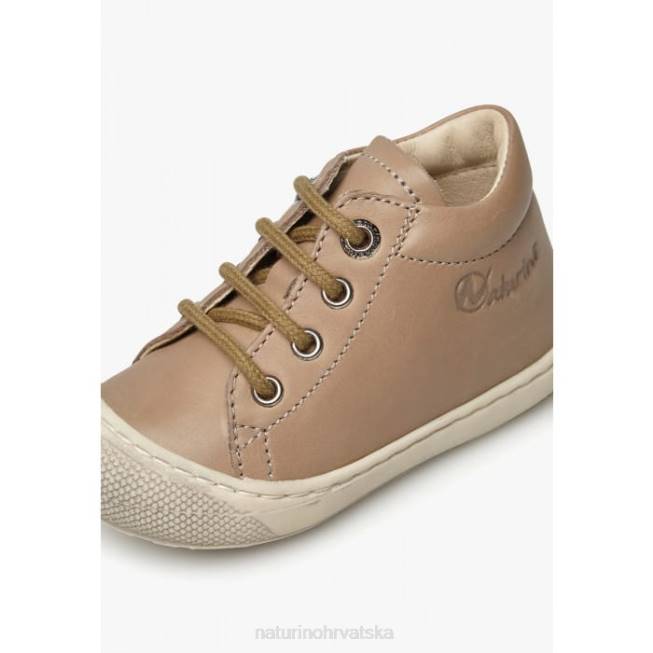 larve Naturino djeca ZF0X176 cipele za prve korake od nappa kože golubije siva