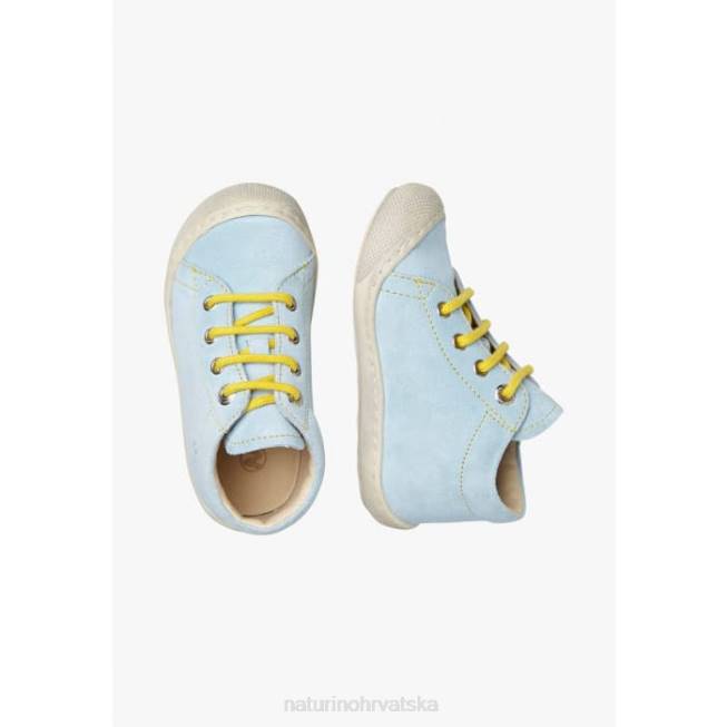 larve Naturino djeca ZF0X182 antilop cipele za prve korake svijetlo plavo-žuta