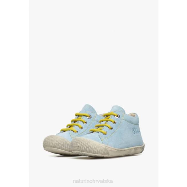 larve Naturino djeca ZF0X182 antilop cipele za prve korake svijetlo plavo-žuta