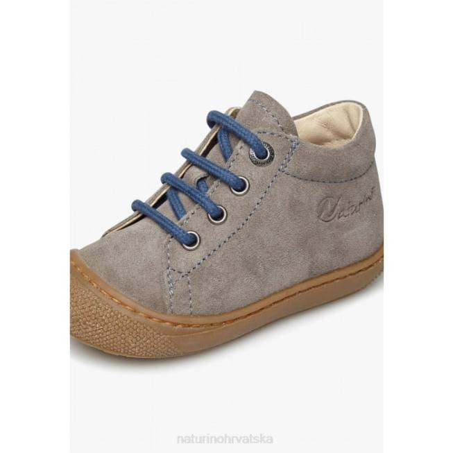 larve Naturino djeca ZF0X192 antilop cipele za prve korake sivo-svijetlo plava