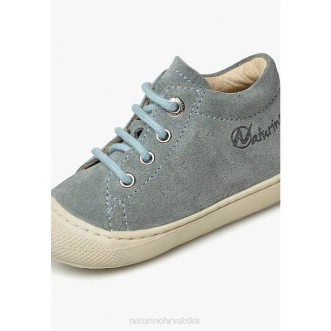 larve Naturino djeca ZF0X87 antilop cipele za prve korake svijetlozeleno-nebeskoplava