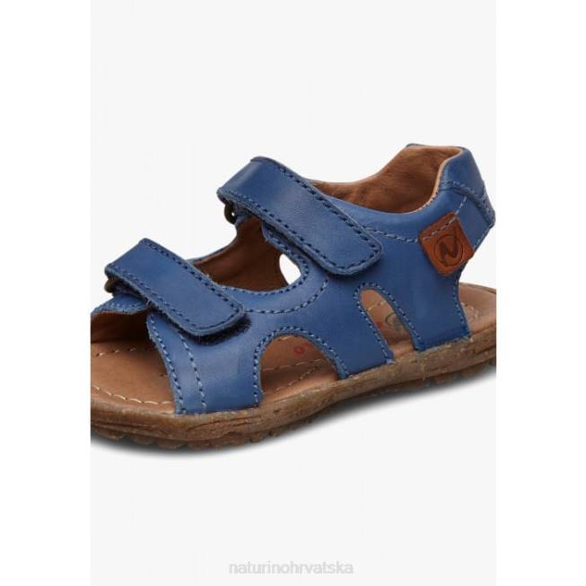 nebo Naturino djeca ZF0X288 sandale od nappa kože svijetlo plava