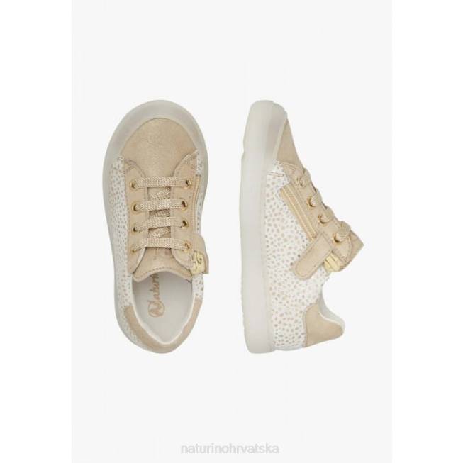 Eindhoven poštanski broj Naturino djeca ZF0X519 tenisice od antilop kože platina