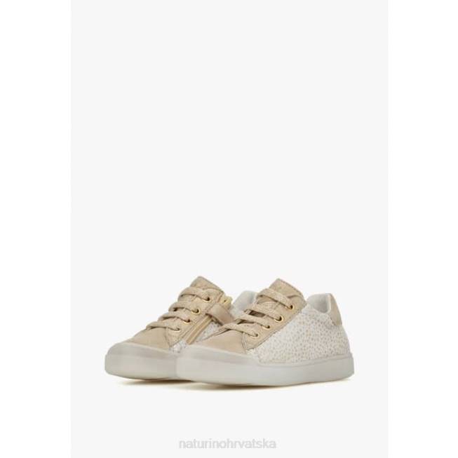 Eindhoven poštanski broj Naturino djeca ZF0X519 tenisice od antilop kože platina