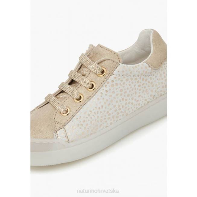 Eindhoven poštanski broj Naturino djeca ZF0X519 tenisice od antilop kože platina