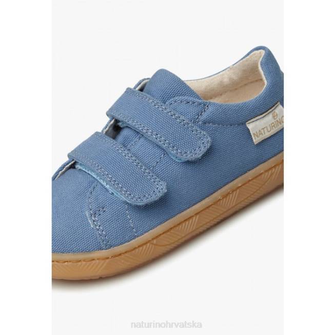 arbia vl organski Naturino djeca ZF0X23 tenisice od organske tkanine svijetlo plava