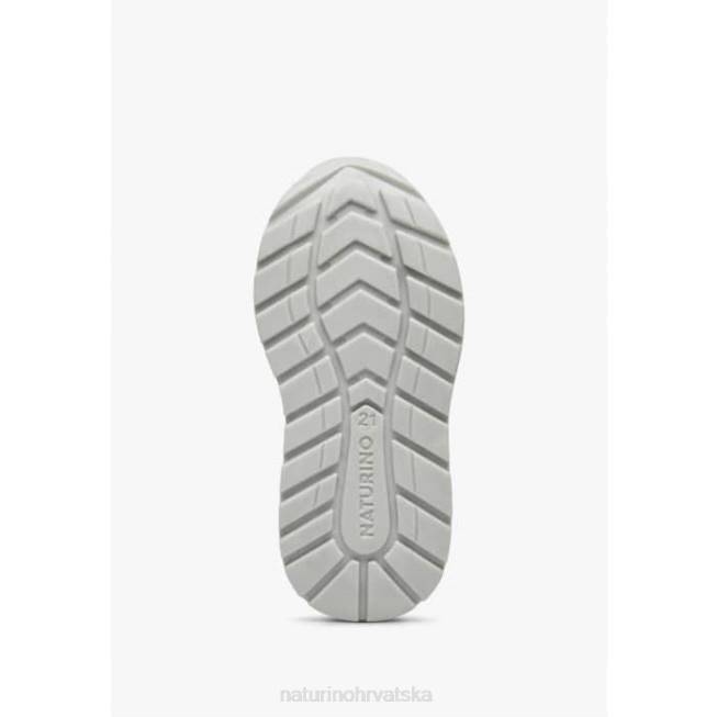 argal vl Naturino djeca ZF0X445 tenisice od kože i tkanine ružičasta