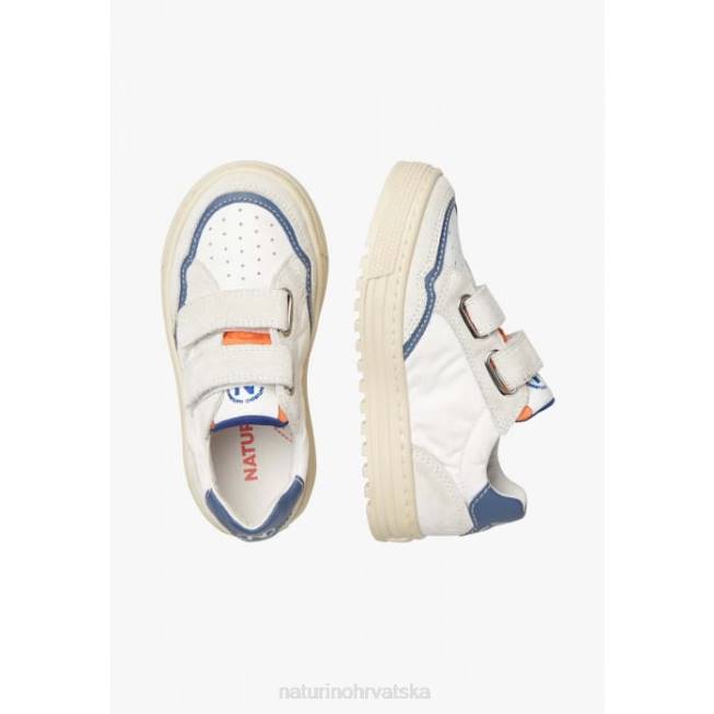 ariton vl. Naturino djeca ZF0X409 tenisice od kože i tkanine sivo-plava