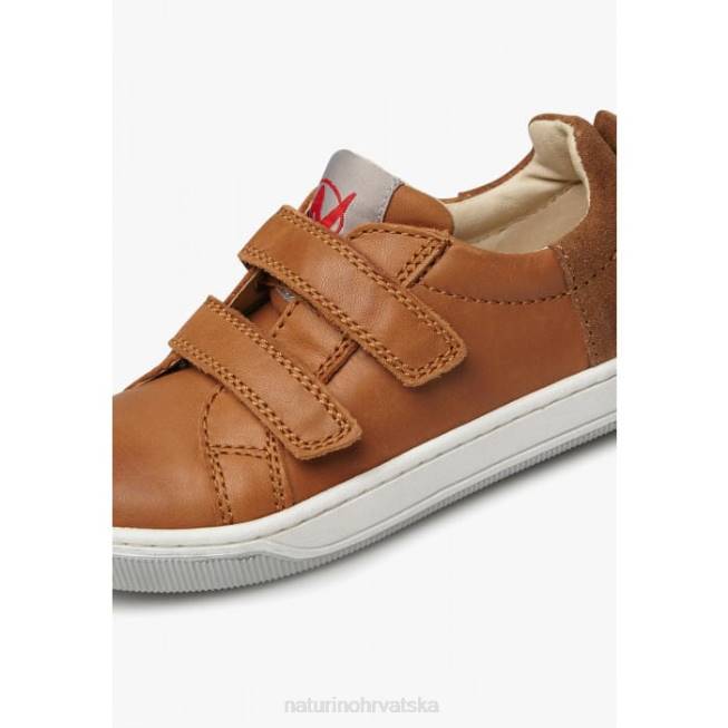 caleb vl Naturino djeca ZF0X524 tenisice od nappa kože i antilopa smeđa