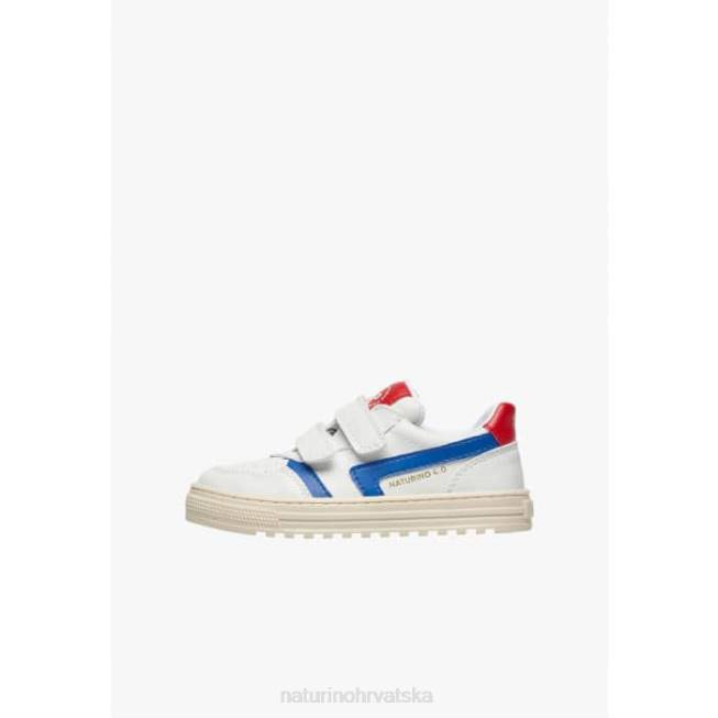 ceonia vl. Naturino djeca ZF0X48 tenisice od umjetne kože bijelo-nebesko plavo