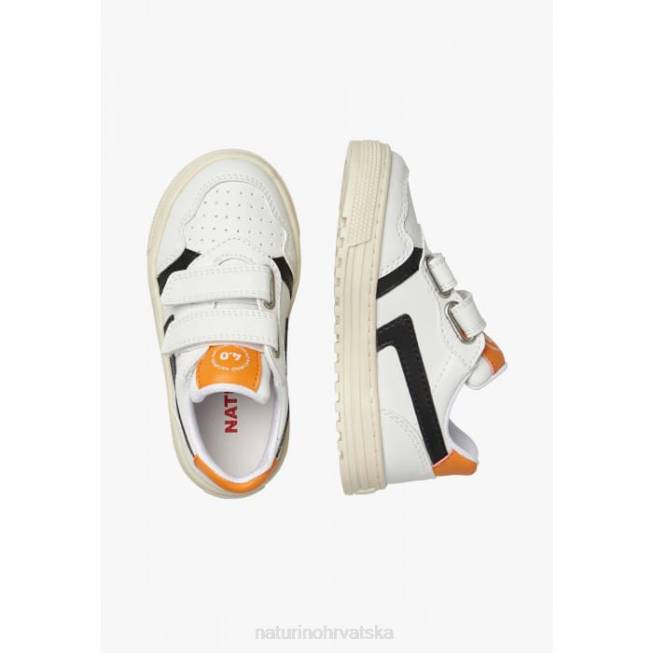 ceonia vl. Naturino djeca ZF0X49 tenisice od umjetne kože bijelo crno