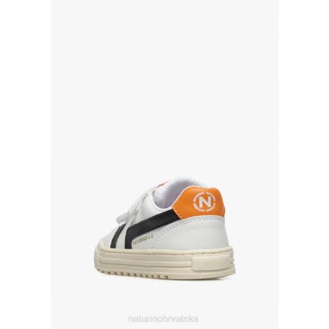 ceonia vl. Naturino djeca ZF0X49 tenisice od umjetne kože bijelo crno