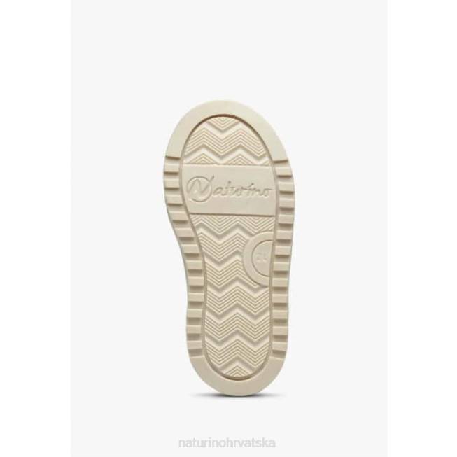 ceonia vl. Naturino djeca ZF0X49 tenisice od umjetne kože bijelo crno