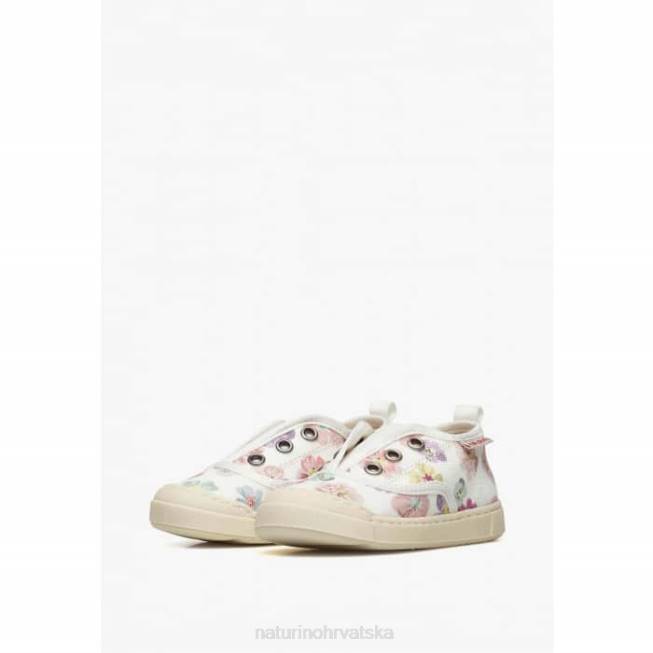 dabos Naturino djeca ZF0X509 tenisice od tkanine bijelo-ružičasta