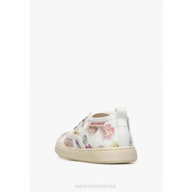 dabos Naturino djeca ZF0X509 tenisice od tkanine bijelo-ružičasta
