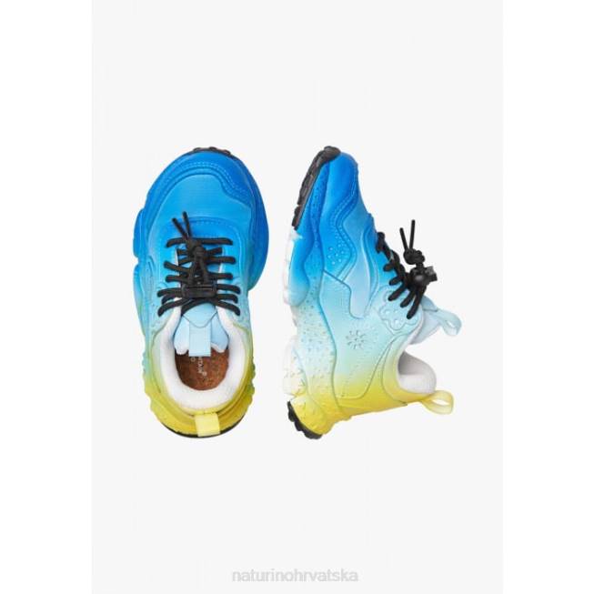 doi junior. Naturino djeca ZF0X39 tenisice od eko kože i štofa plavo-nebesko plava