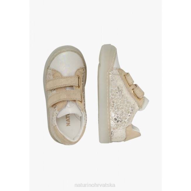 eindhoven vl Naturino djeca ZF0X399 tenisice od kože i antilopa platina