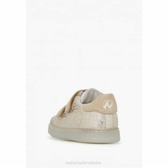eindhoven vl Naturino djeca ZF0X399 tenisice od kože i antilopa platina