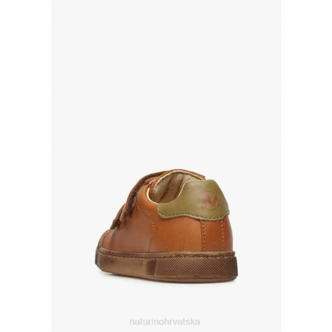 eindhoven vl Naturino djeca ZF0X432 tenisice od nappa kože konjak