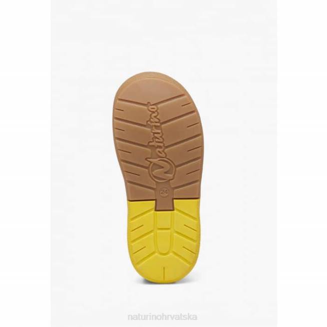 gabby vl Naturino djeca ZF0X436 cipele za prve korake od nappa kože svijetlo plava