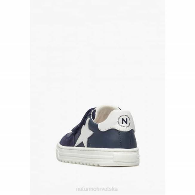 hess vl. Naturino djeca ZF0X475 tenisice od kože i antilopa plava