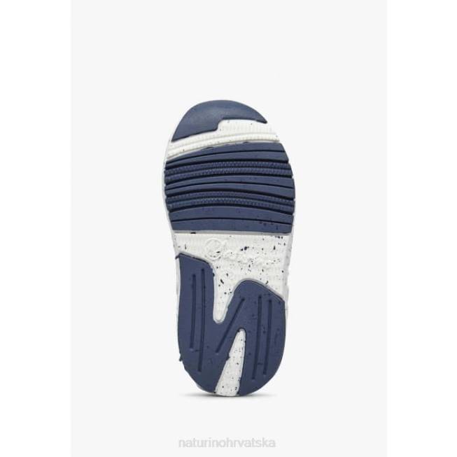 jesko star vl. Naturino djeca ZF0X511 tenisice od antilopa i tkanine sivobijela